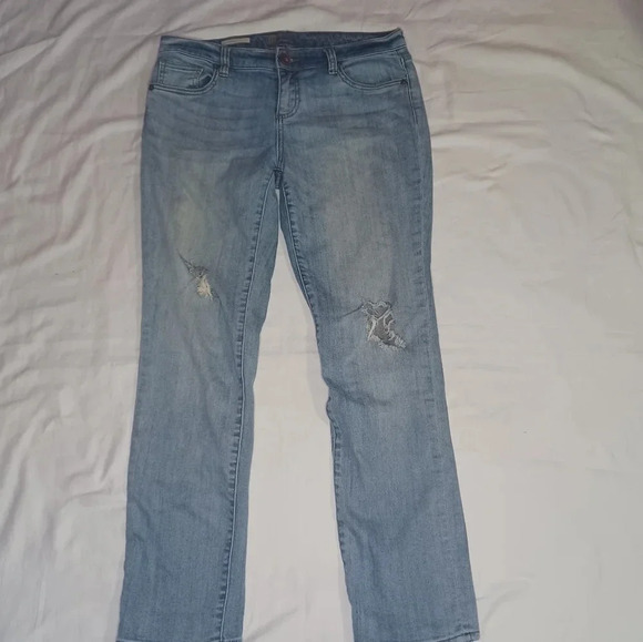Kut from the kloth distressed boyfriend jeans - Picture 1 of 9